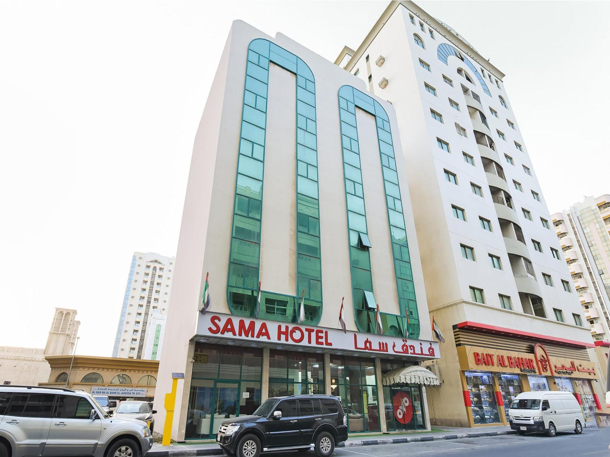 Sama Hotel Schardscha Exterior foto